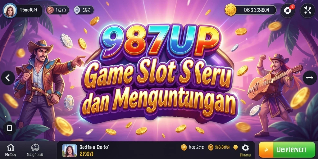 Tampilan gameplay menarik dari permainan Slot 987UP.