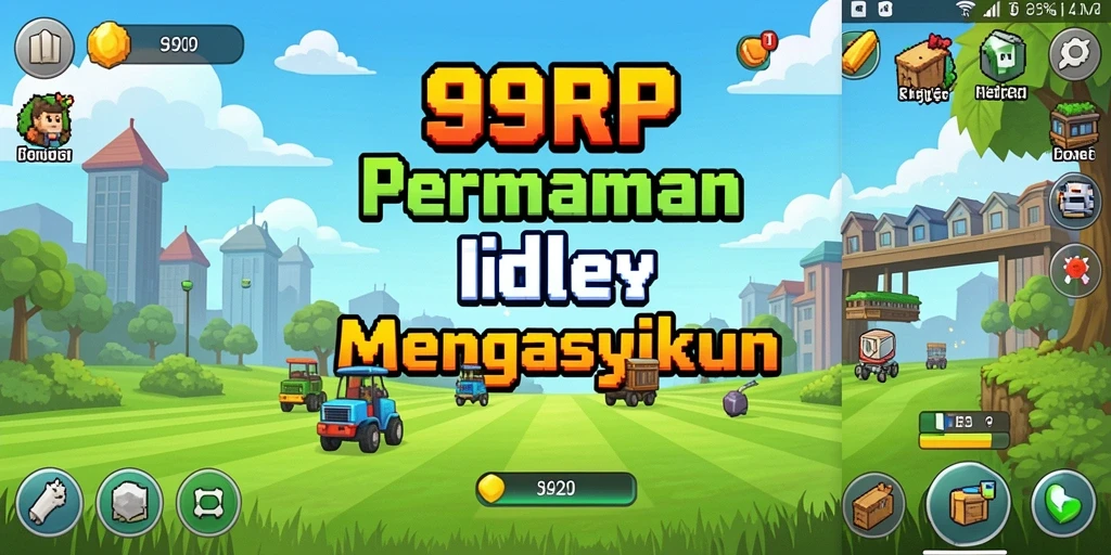 Tampilan gameplay 99RP yang memikat dan menyenangkan.