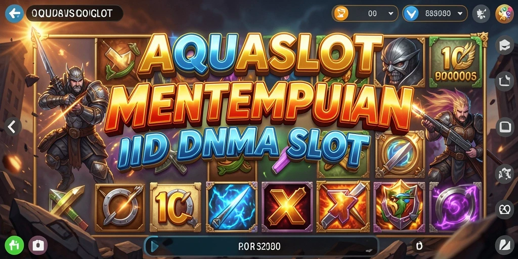 Tampilkan gameplay seru dari pertempuran di AQUASLOT.
