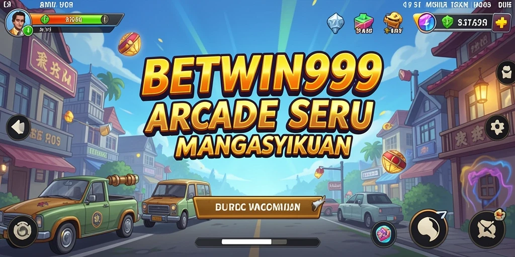 Tampilan gameplay seru BETWIN999 dengan berbagai tantangan Arcade.