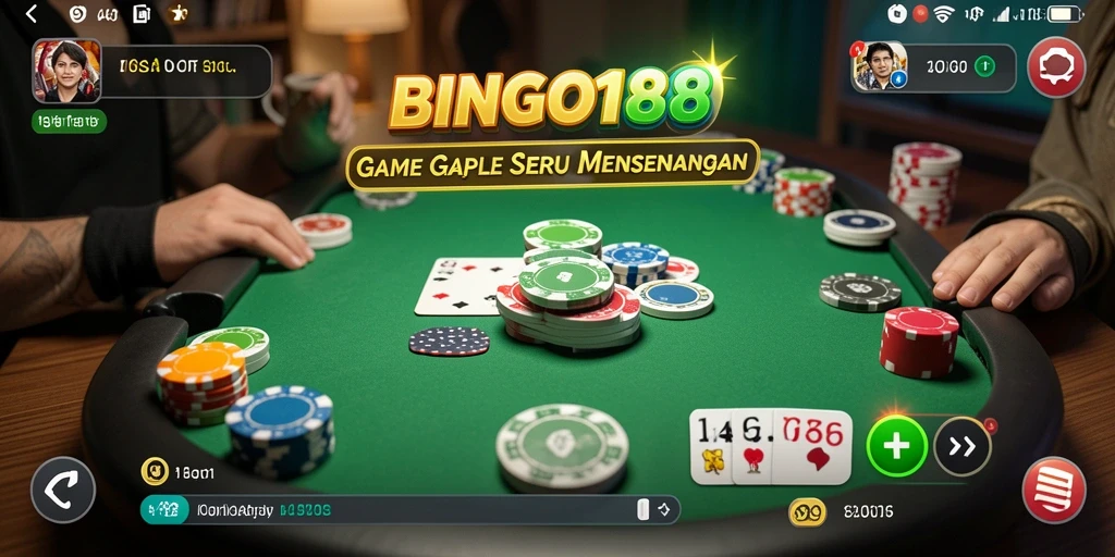 Tampilan gameplay BINGO188 yang menegangkan dan penuh warna.
