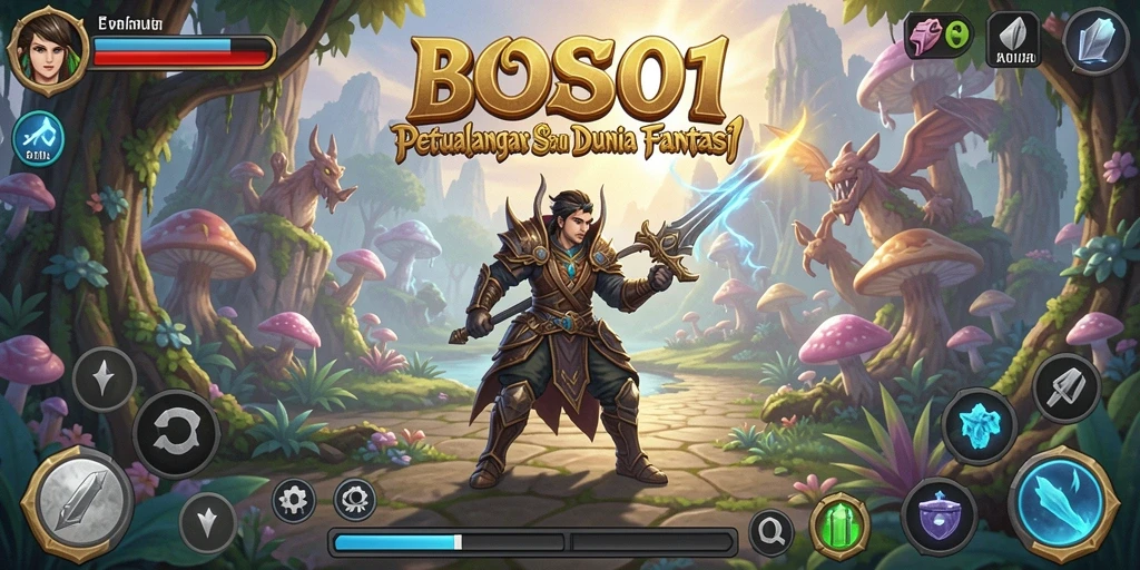 Gameplay RPG yang menakjubkan di dunia fantasi.