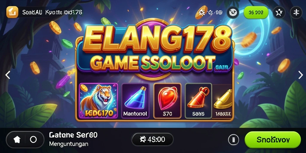 Tampilan permainan Slot ELANG178 yang menarik dan mendebarkan.