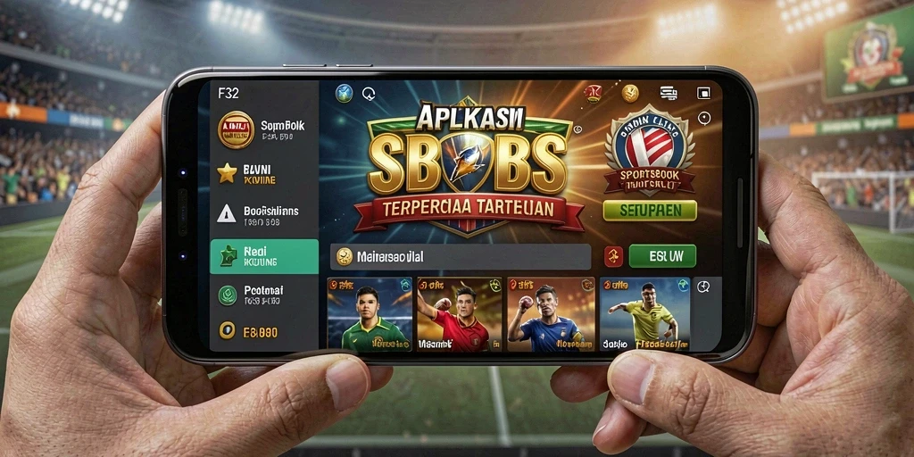 Menampilkan gameplay menarik di aplikasi Sportsbook F32.