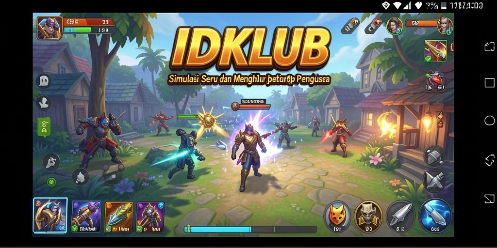 Gameplay menarik dari IDKLUB yang penuh dengan simulasi kehidupan.