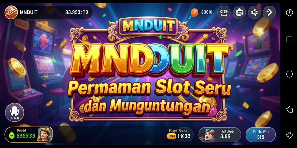 Tampilan gameplay Slot seru MNDUIT dengan grafis memukau.