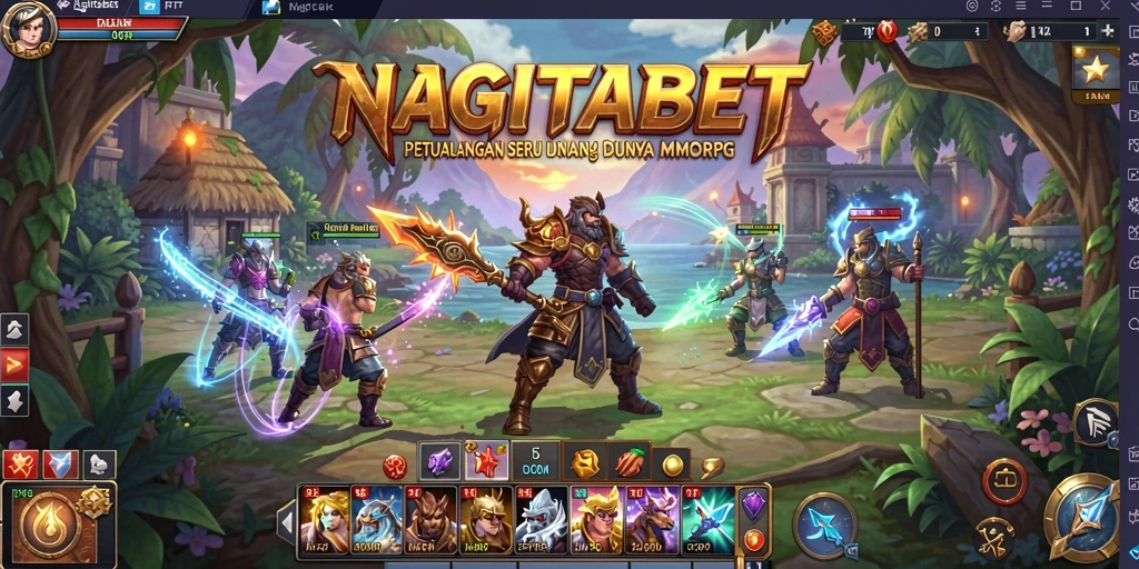 Gameplay seru di dunia NAGITABET dengan beragam petualangan.